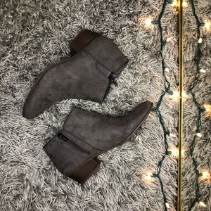 Steel Grey Ankle Boots ☺️